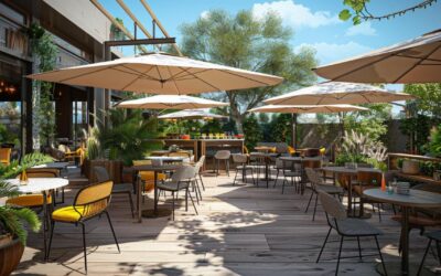 Comment choisir des parasols adaptés pour votre terrasse de restaurant